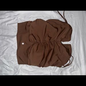 Brown Tiger Mist Spandex